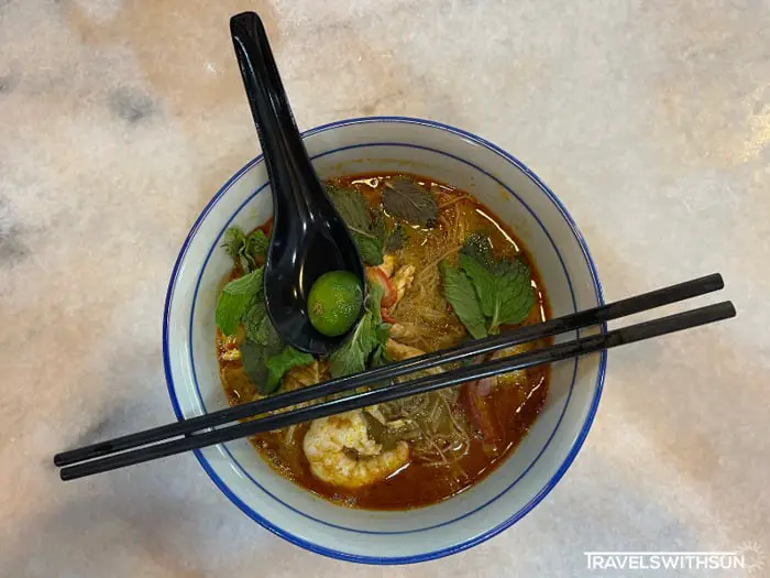 Curry Mee At Restoran Nam Chau In Ipoh