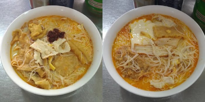Dark Bean Curry Mee And Cheese Curry Mee At JS Tasty Restaurant