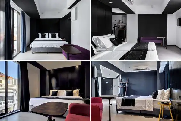 Dark Chic Rooms Of Loop On Leith George Town Penang Hotel