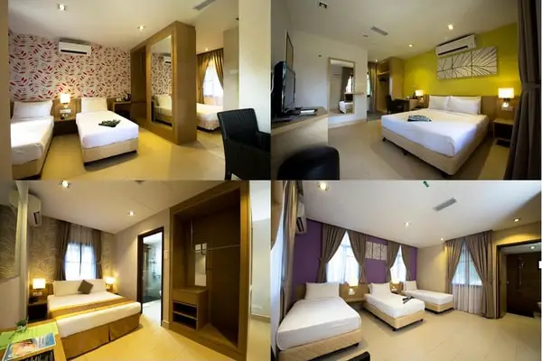 De Palma Hotel Kuala Selangor Bedrooms