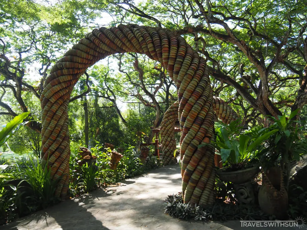 Decorative Garden At Youth Park, Penang