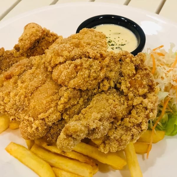 Delicious Chicken Chop At L_s Fusion Cafe, Ipoh