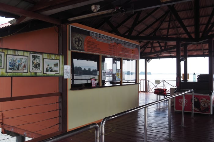 Departure Point And Ticket Counter - Jetty To Orangutan Island From Laketown Resort In Bukit Merah