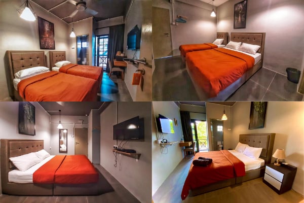 Different Bedroom Configurations At Bricks Backpackers Hostel, Cameron Highlands