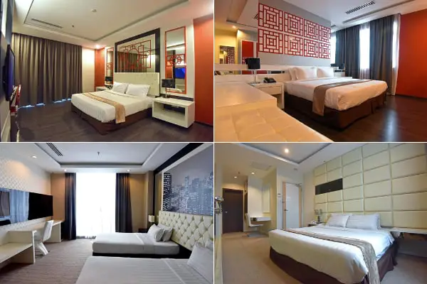 Different Bedrooms At Jindagu Hotel Ipoh