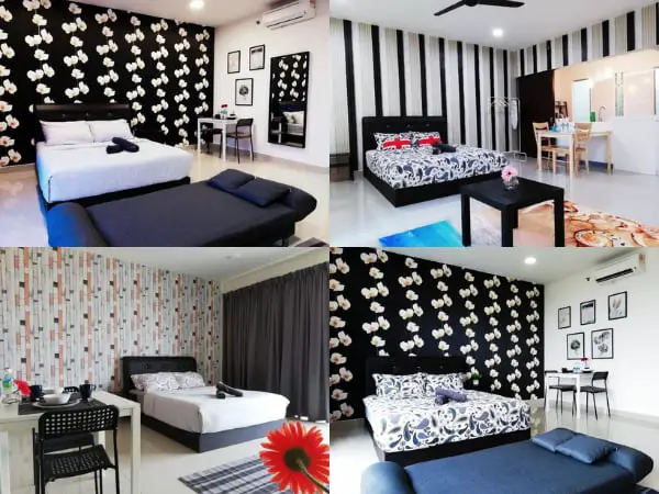 Different Bedrooms at Peanut Butter Homestay, Shah Alam