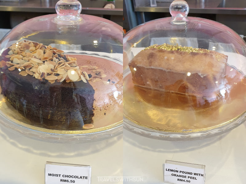 Different Cake Flavors At Blossom Deli Cafe