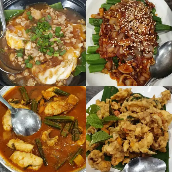 Different Dishes At Little Yum Yum