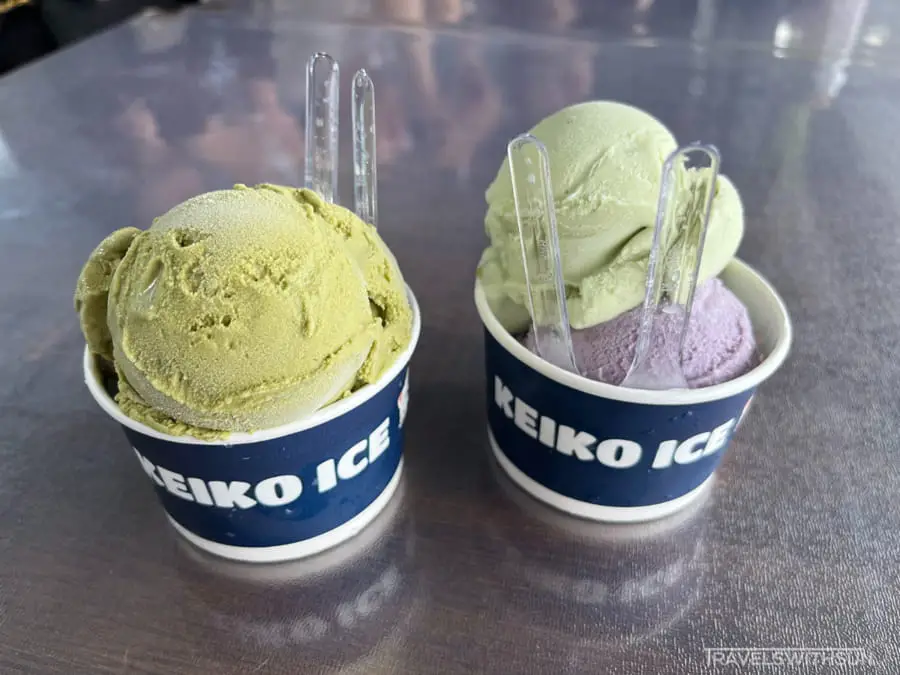 Different Flavors Of Keiko Ice Cream
