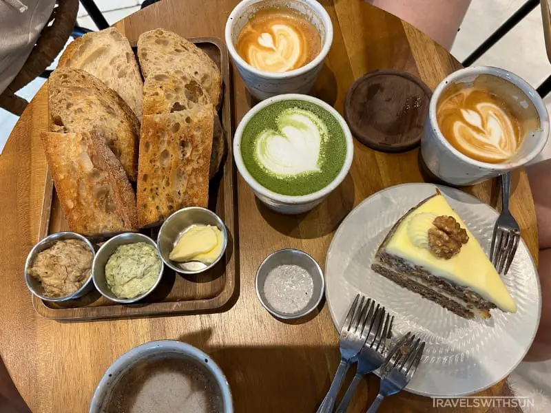 Different Items You Can Order At Ferment Boulangerie In Ipoh
