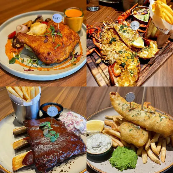 Different Mains At Kay’s Steak & Lobster, Subang Jaya
