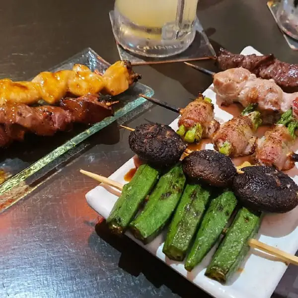 Different Meat Skewers At Yakitori Syokudo Yae, Petaling Jaya