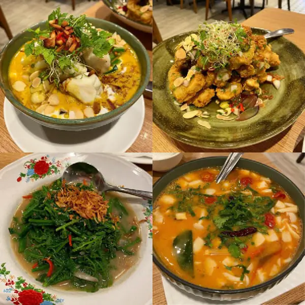 Different Thai Dishes At Kompassion, Petaling Jaya