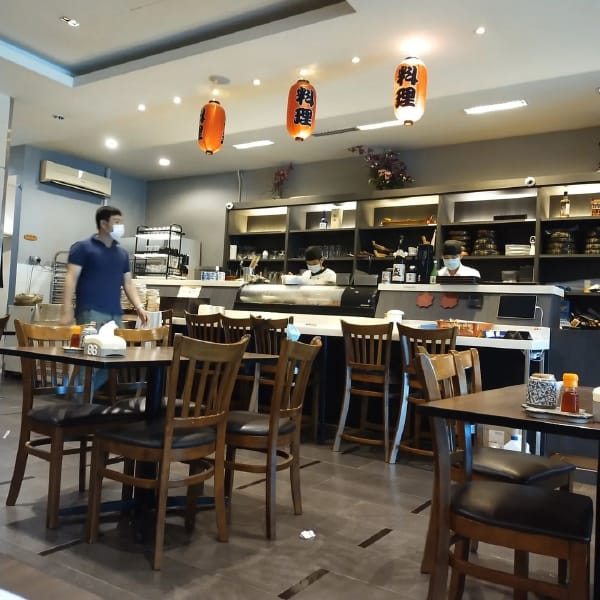 Dining Interior of Nihonkai Kota Kemuning Japanese Restaurant