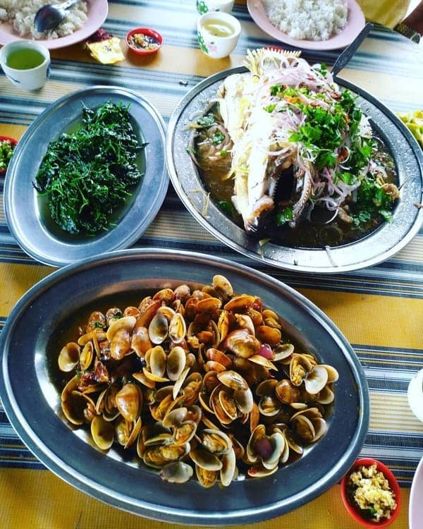 Dishes At Fish Head Sekinchan Seafood Restaurant