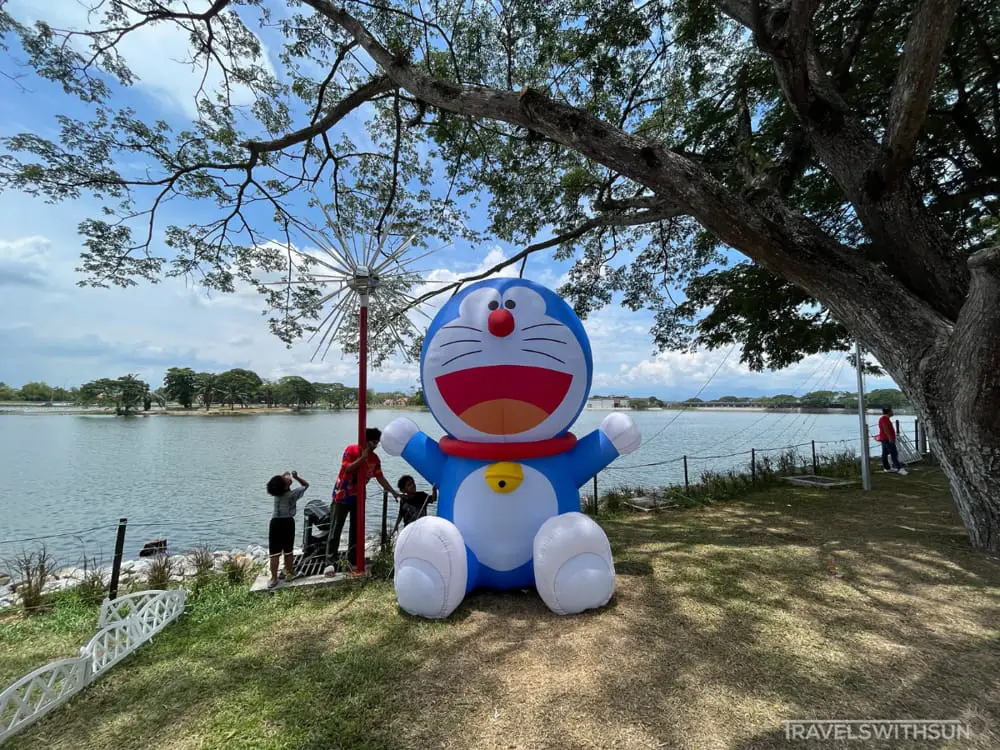 Doraemon Figure At Silverlakes Village Outlet In Batu Gajah, Perak