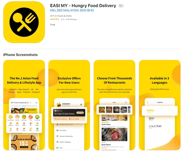 EASi iOS App