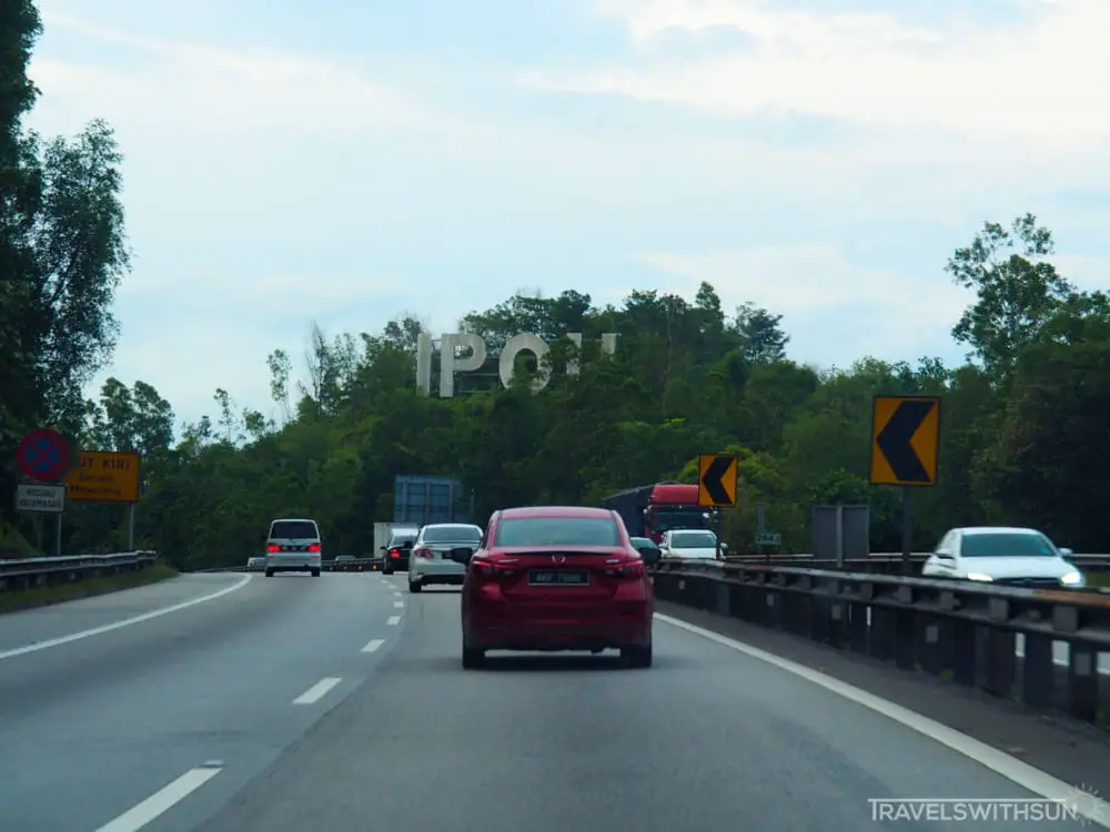 Enroute to Ipoh on North–South Expressway