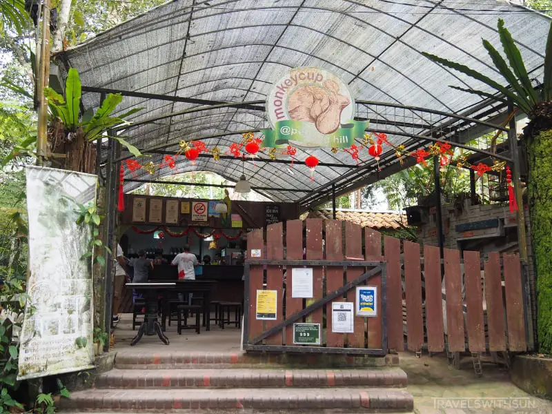Entrance Of MonkeyCup At Penang Hill