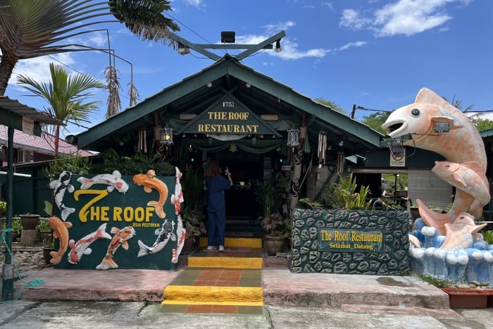 Entrance Of The Roof Restaurant At Langkawi
