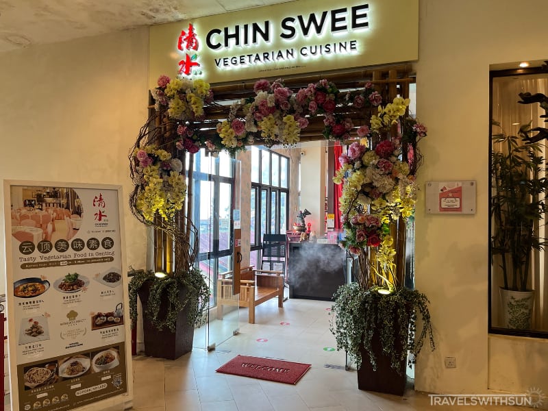 Entrance To Chin Swee Vegetarian Restaurant, Genting Highlands