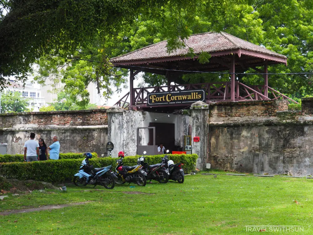 Entrance To Fort Cornwallis In George Town, Penang