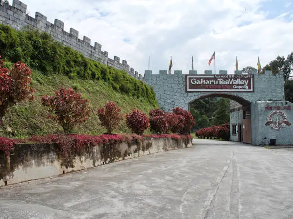 Entrance To HOGA Gaharu Tea Valley