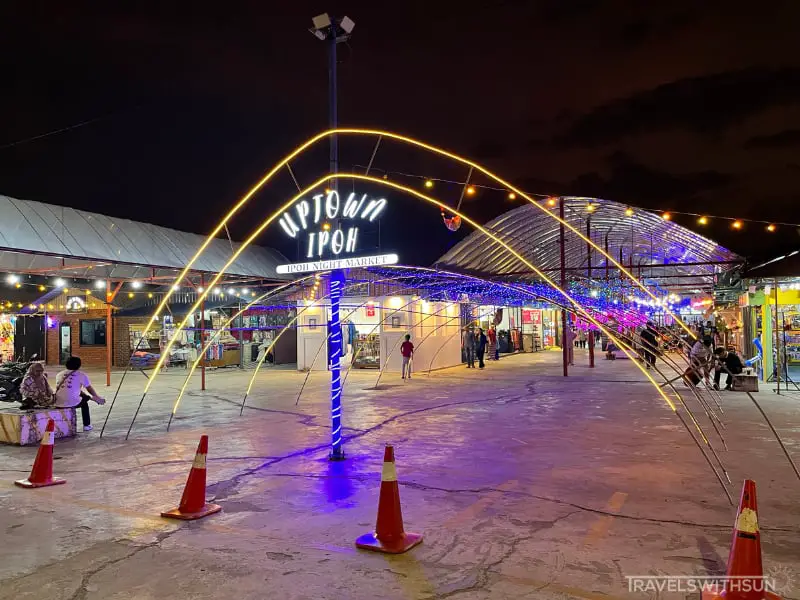 Entrance To Uptown Ipoh - Ipoh Night Market