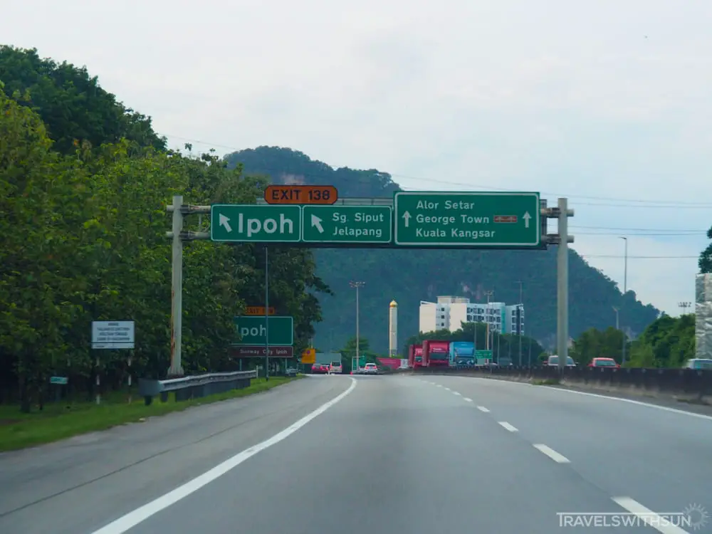 Exit 138 to Ipoh from North–South Expressway