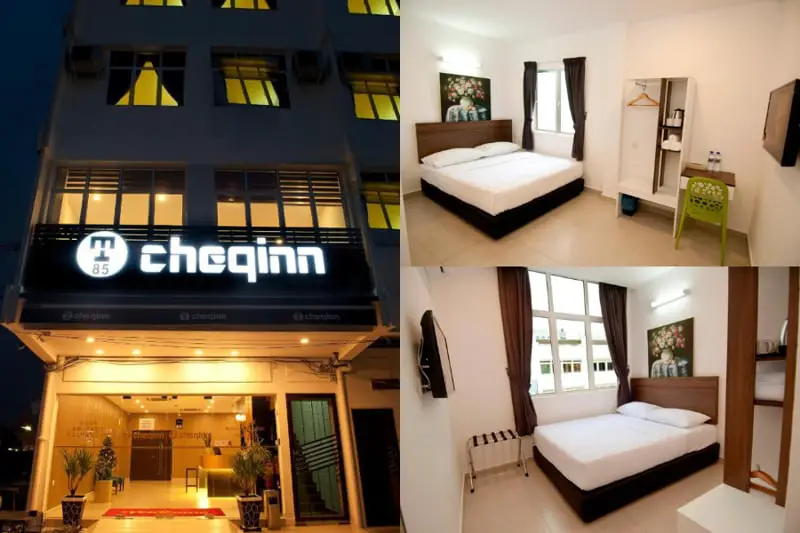 Exterior And Rooms At Cheqinn Hotel In Ipoh