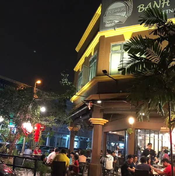 Exterior Of Banh Mi Cafe In Puchong