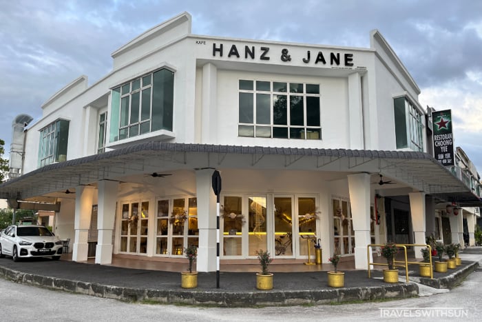 Exterior Of Hanz & Jane Cafe In Ipoh