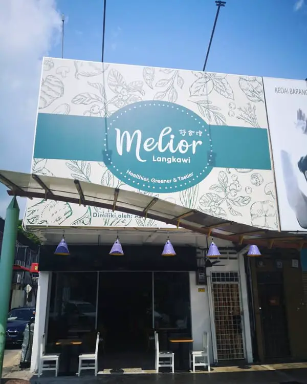 Exterior Of Melior Cafe Langkawi