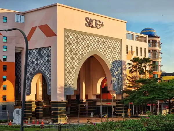 Exterior Of SACC Mall In Shah Alam