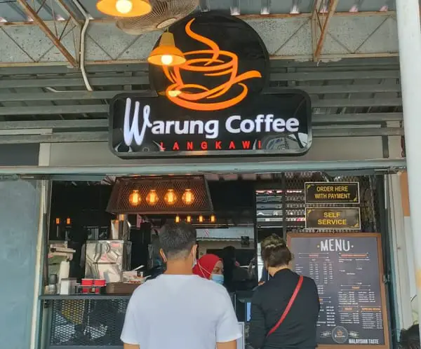 Exterior Of Warung Coffee Langkawi