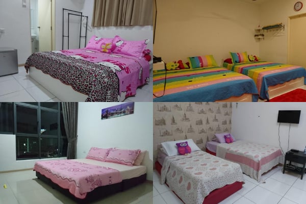 Family Friendly Bedrooms At Vista Alam Roomstay Homestay, Shah Alam