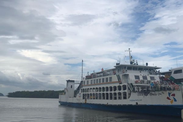 Ferry From Kuala Perlis Jetty To Langkawi