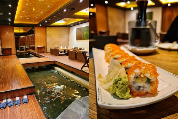 Food And Dining Ambiance At Xenri Japanese Cuisine