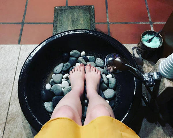 Foot Massage At Reflexology Siam Paradise On Argyll Road, Penang