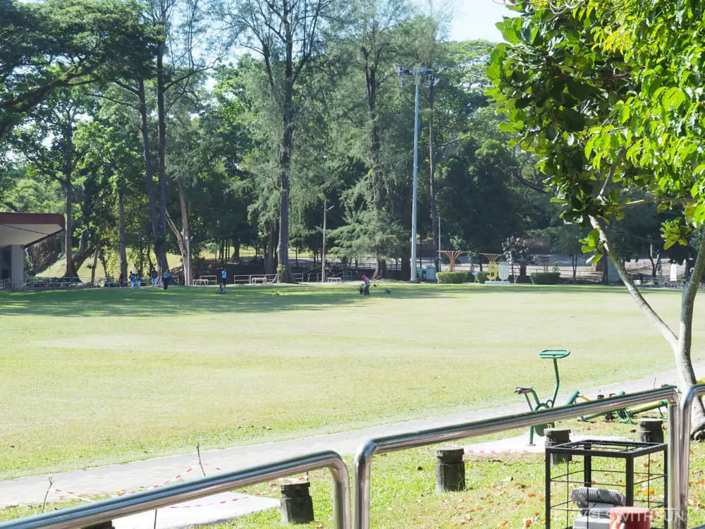 Football Field At Youth Park, Penang