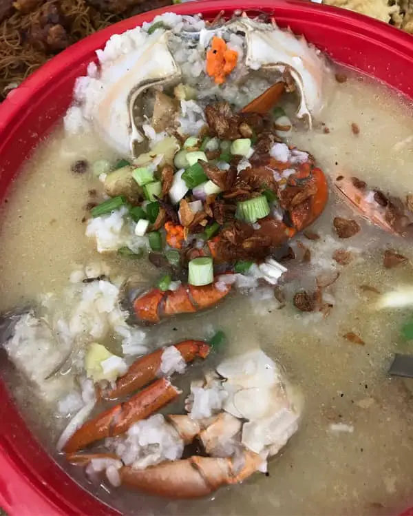 Fresh Crab Porridge At Sin Hai Ping Seafood Restaurant