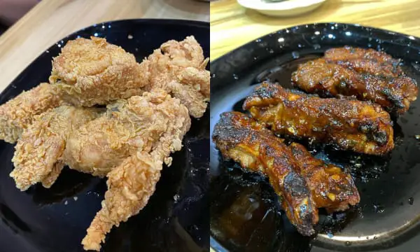 Fried Chicken And Grilled Pork Ribs At HANMALU, Penang