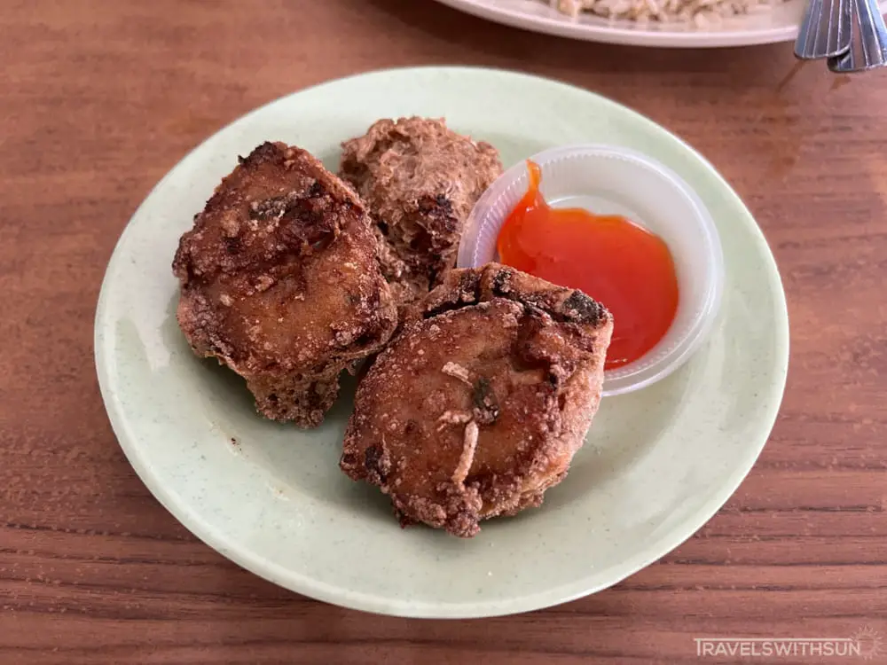 Fried Taufu Pok At Lian Thong Restaurant, Taiping