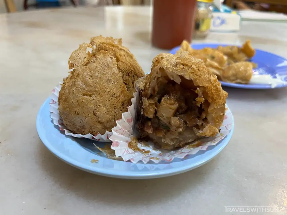 Fried Yam Balls (Wu Kok) At Chang Keong Dim Sum Restaurant