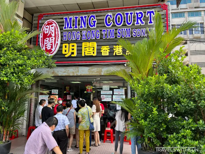 Front Of Ming Court Hong Kong Dim Sum Restaurant