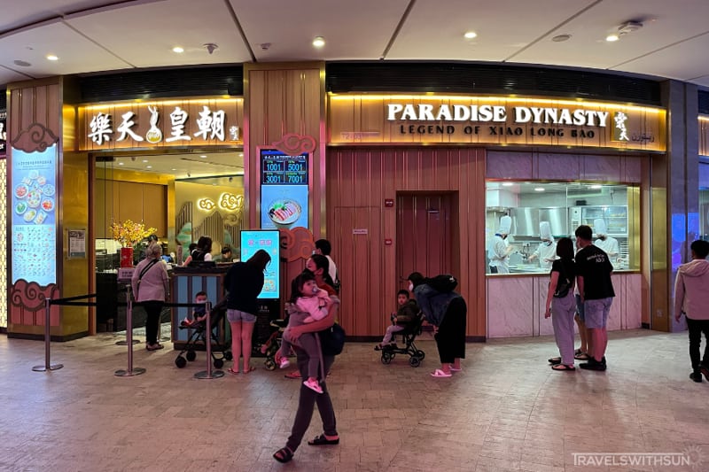 Front Of Paradise Dynasty At SkyAvenue Genting Highlands