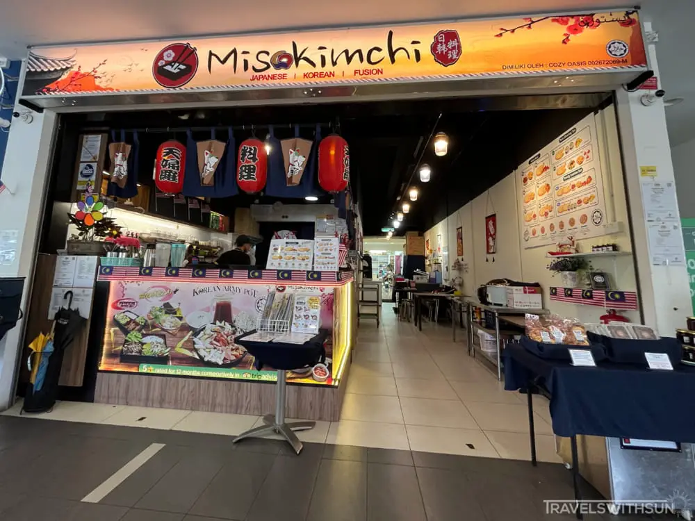 Pizzarella 和 Misokimchi 的店面