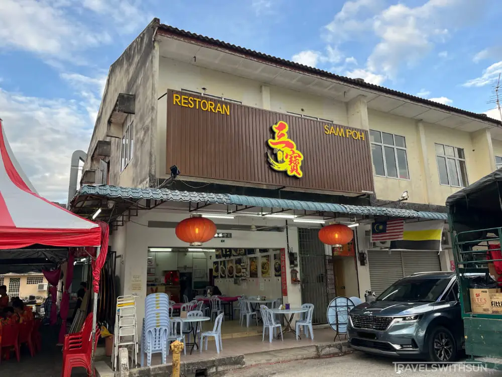 Front Of Sam Poh Restaurant In Tambun, Ipoh