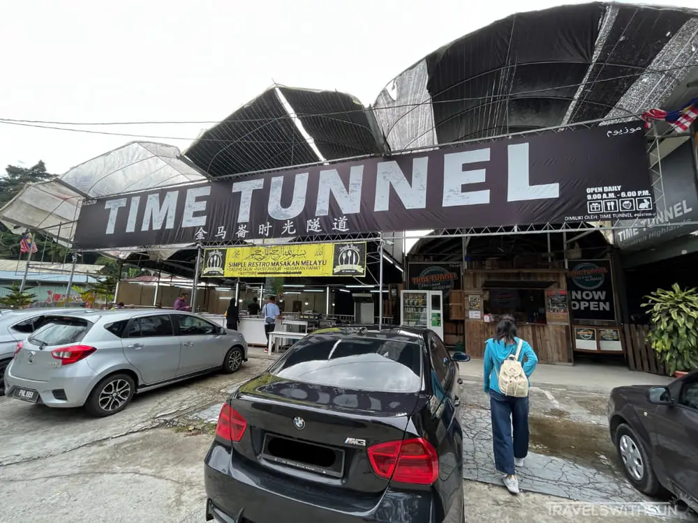 Front Of Time Tunnel Museum In Cameron Highlands
