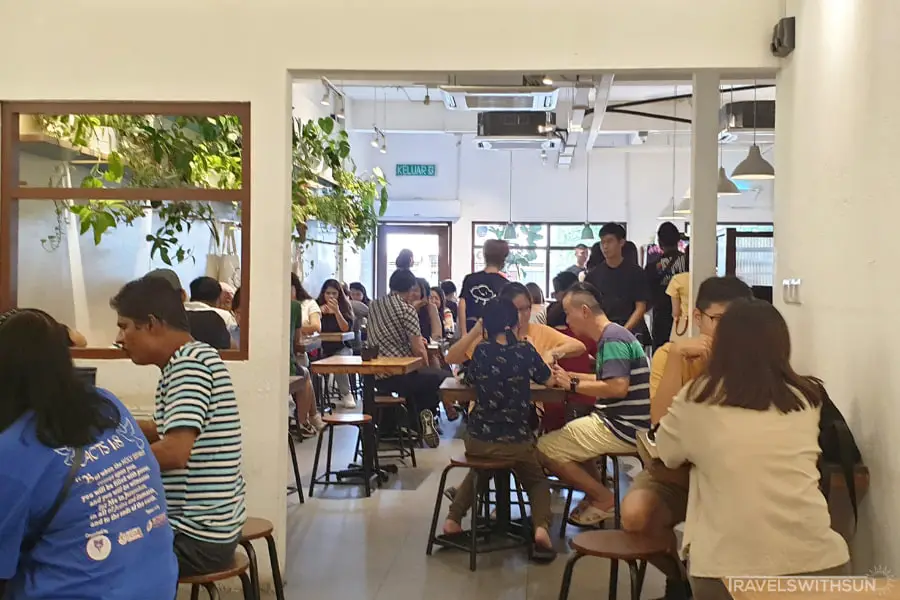 Full House At Fluffed Café, Paramount Garden in Petaling Jaya